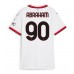 AC Milan Tammy Abraham #90 Borte Drakt Dame 2024-25 Kortermet